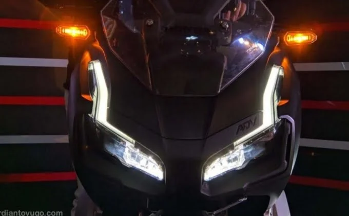 Begininlah Nyala Lampu Honda Adv 150