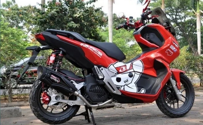 Modif Ringan Honda Adv 150 Pakai Part Racingboy