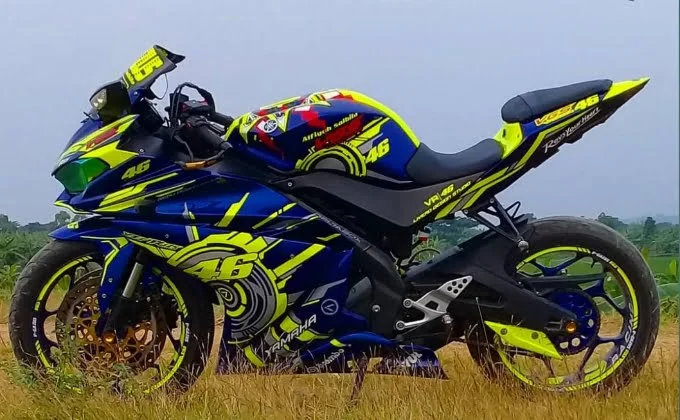 Modifikasi Yamaha New Vixion Full Part Ori