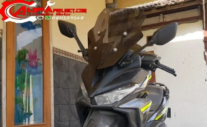 Tutorial Cara Memasang Spion Yamaha R25 Di Honda Vario 150