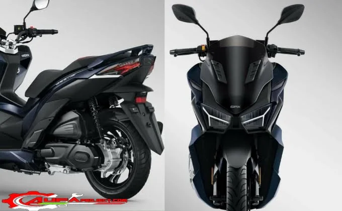 Mirip Honda Pcx Scooter Gpx Drone Meluncur Dithailand