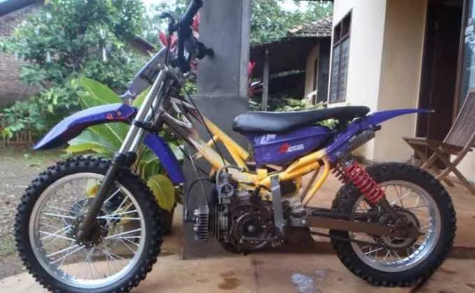 Cara Membangun Motor Trail Dari Motor Bebek