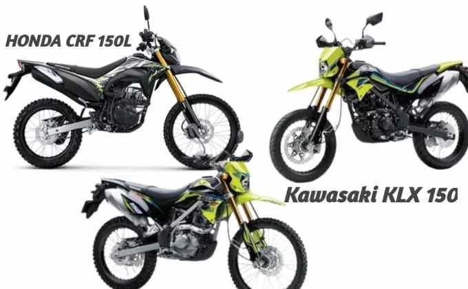 Bingung Pilih Crf 150l Atau Klx 150 Simak Perbandingan Kawasaki Klx 150 Dan Hond