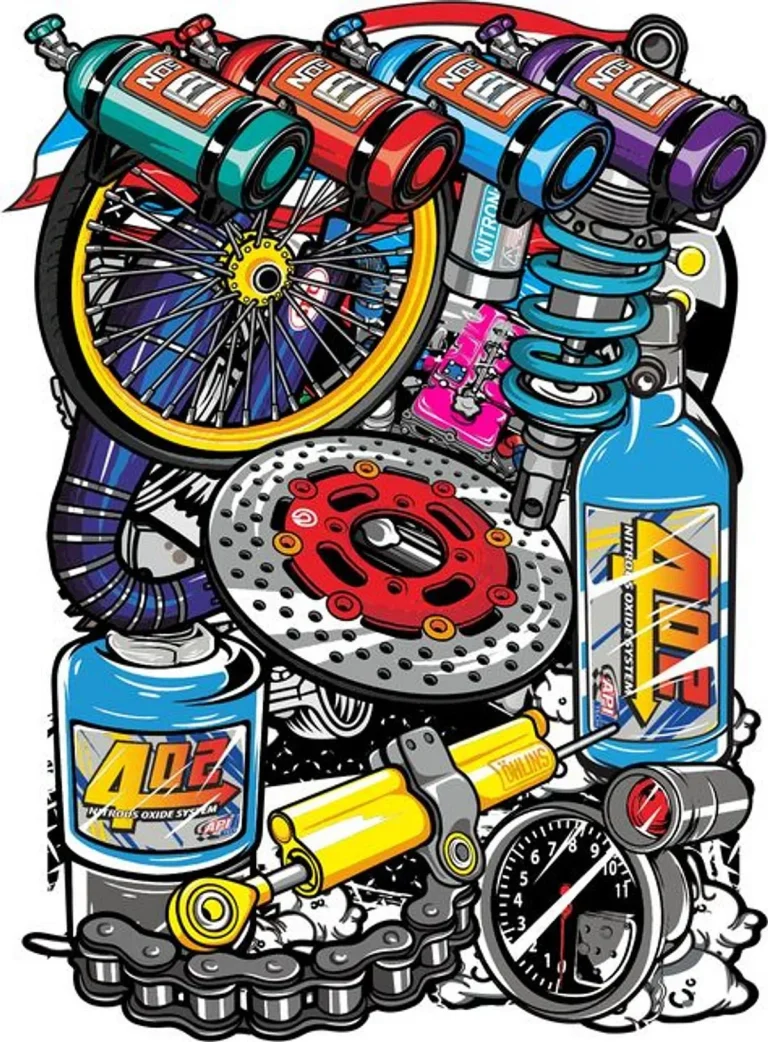 Balap Motor dan Hubungannya dengan Dunia Seni Grafiti