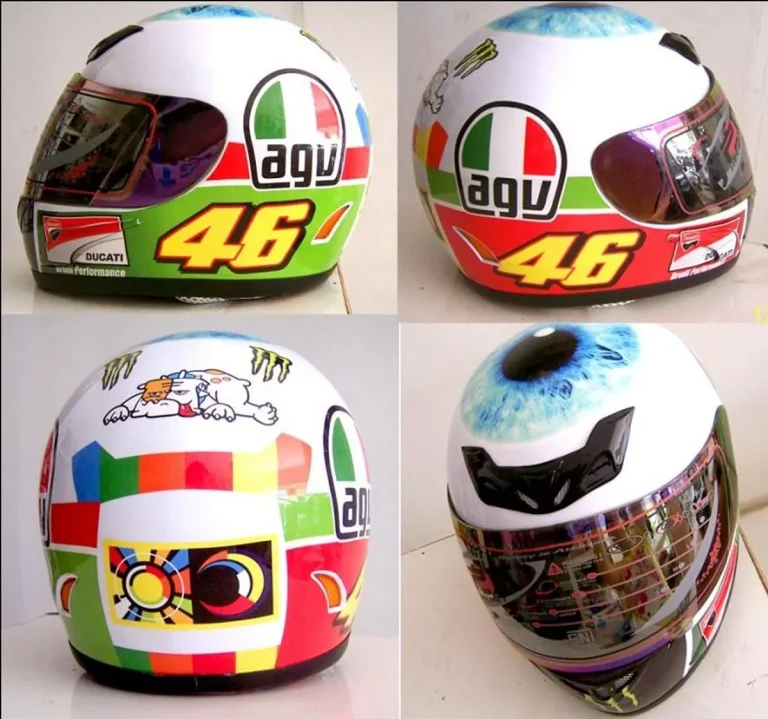 Helm Balap Custom dan Konstruksi Khusus dalam Dunia MotoGP