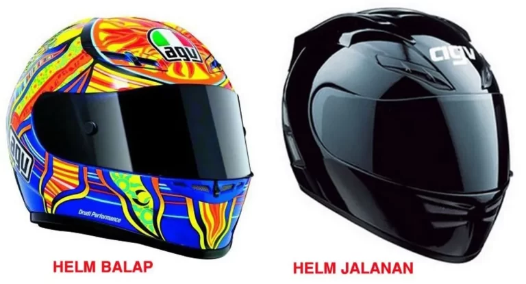 Helm Balap yang Menciptakan Gaya