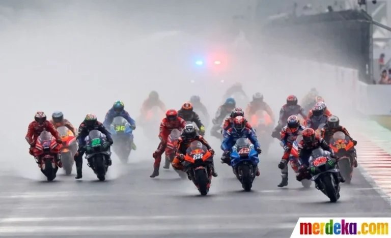 Mengapa Lintasan Basah Menjadi Tantangan Unik di MotoGP