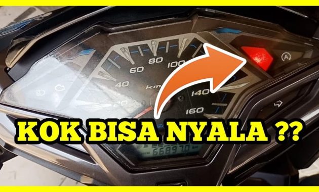 Kode error pada lampu indikator Vario 125
