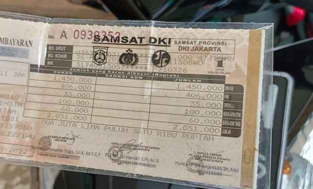 Content image for Tips Efektif: Menemukan Informasi Pajak Motor pada STNK Anda