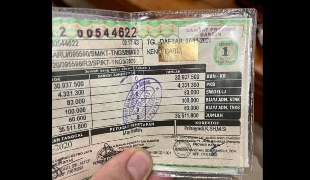 Content image for Tips Efektif: Menemukan Informasi Pajak Motor pada STNK Anda