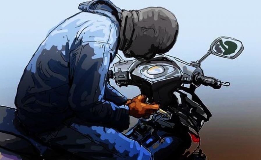 melacak motor hilang pakai plat nomor