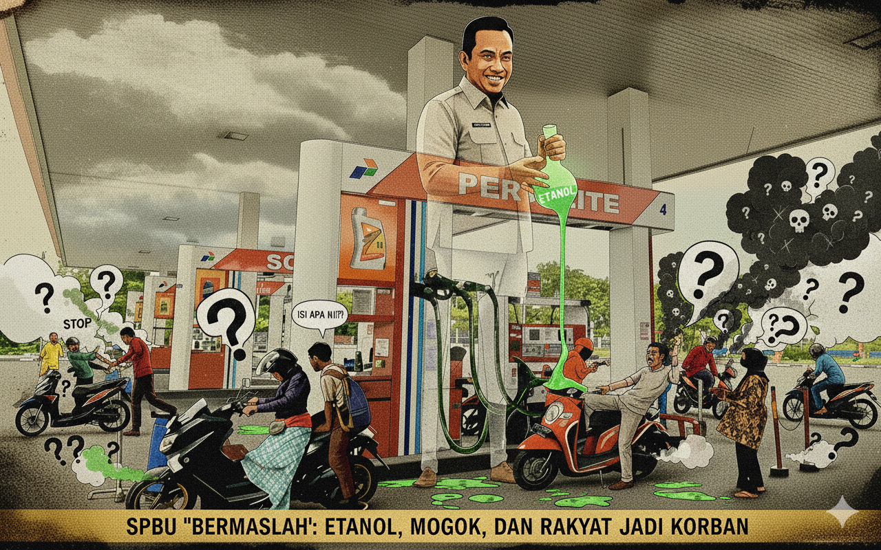 Pertalite Bikin Motor Mogok