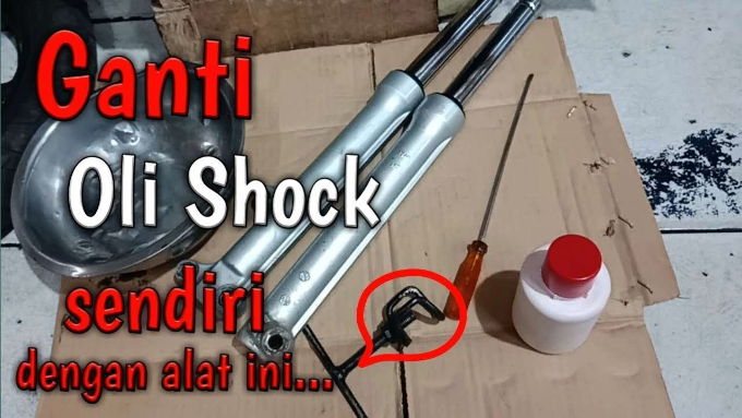 10 Takaran Oli Shock Depan Motor