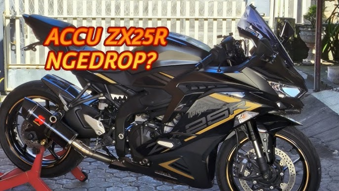 Aki ZX25R Tipe Apa? Cek Ampere, Kode Aki