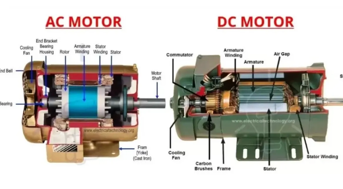 Perbedaan Motor AC dan DC