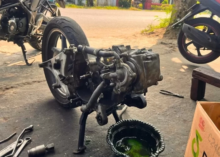 Penyebab Turun Mesin pada Motor Matic