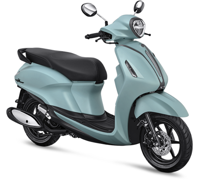 potretbikers Warna Baru Grand Filano Hybrid 2026 Greenish Gray