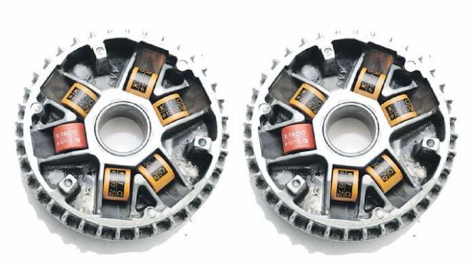 Roller Motor Matic Lebih Berat