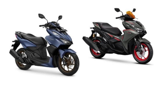 Harga Honda Vario dan Yamaha Aerox